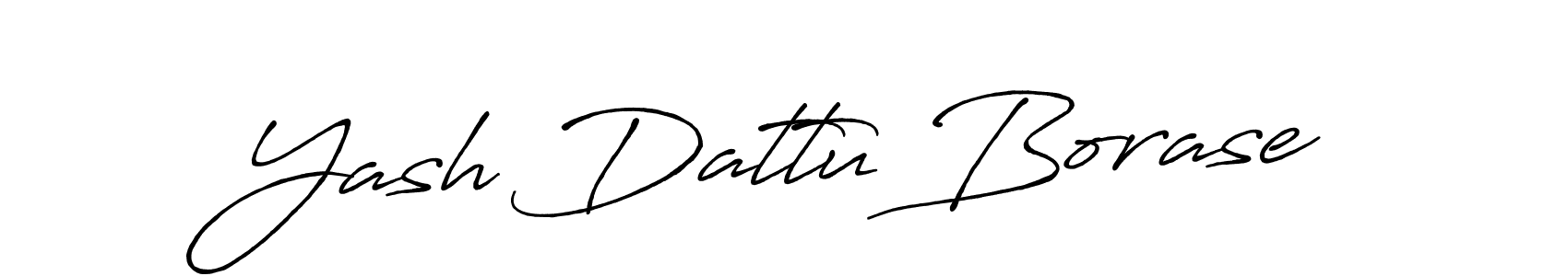 Also we have Yash Dattu Borase name is the best signature style. Create professional handwritten signature collection using Antro_Vectra_Bolder autograph style. Yash Dattu Borase signature style 7 images and pictures png