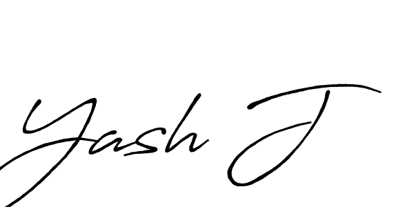 Also You can easily find your signature by using the search form. We will create Yash J name handwritten signature images for you free of cost using Antro_Vectra_Bolder sign style. Yash J signature style 7 images and pictures png