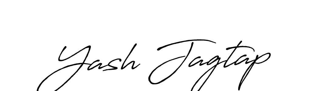 Use a signature maker to create a handwritten signature online. With this signature software, you can design (Antro_Vectra_Bolder) your own signature for name Yash Jagtap. Yash Jagtap signature style 7 images and pictures png