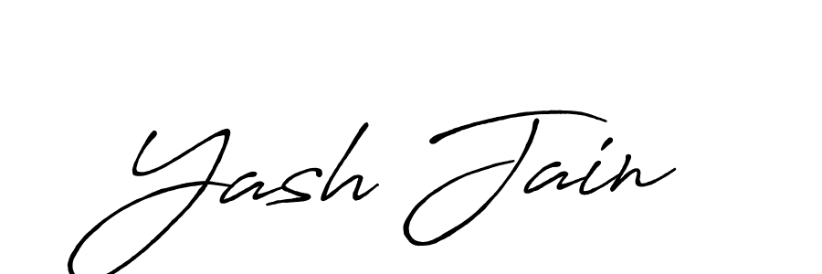 Similarly Antro_Vectra_Bolder is the best handwritten signature design. Signature creator online .You can use it as an online autograph creator for name Yash Jain. Yash Jain signature style 7 images and pictures png