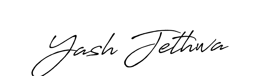 The best way (Antro_Vectra_Bolder) to make a short signature is to pick only two or three words in your name. The name Yash Jethwa include a total of six letters. For converting this name. Yash Jethwa signature style 7 images and pictures png