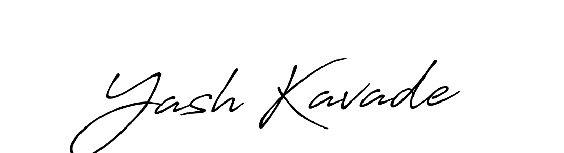 Antro_Vectra_Bolder is a professional signature style that is perfect for those who want to add a touch of class to their signature. It is also a great choice for those who want to make their signature more unique. Get Yash Kavade name to fancy signature for free. Yash Kavade signature style 7 images and pictures png