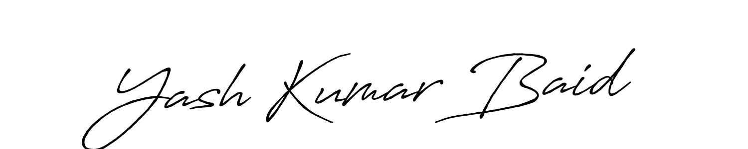Once you've used our free online signature maker to create your best signature Antro_Vectra_Bolder style, it's time to enjoy all of the benefits that Yash Kumar Baid name signing documents. Yash Kumar Baid signature style 7 images and pictures png