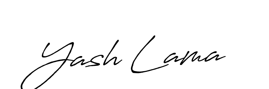 Make a beautiful signature design for name Yash Lama. Use this online signature maker to create a handwritten signature for free. Yash Lama signature style 7 images and pictures png