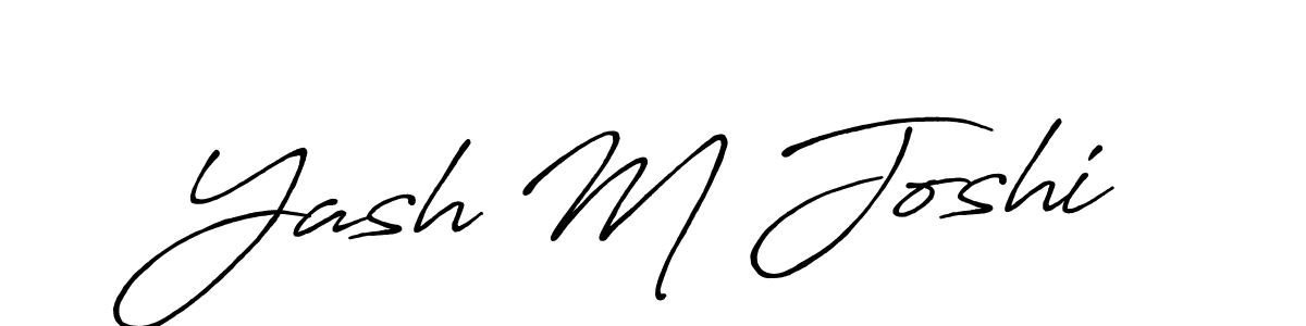 Best and Professional Signature Style for Yash M Joshi. Antro_Vectra_Bolder Best Signature Style Collection. Yash M Joshi signature style 7 images and pictures png