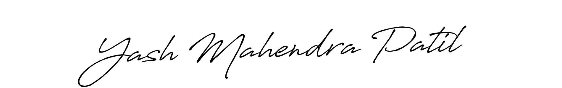 Also You can easily find your signature by using the search form. We will create Yash Mahendra Patil name handwritten signature images for you free of cost using Antro_Vectra_Bolder sign style. Yash Mahendra Patil signature style 7 images and pictures png