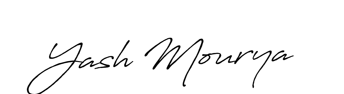 This is the best signature style for the Yash Mourya name. Also you like these signature font (Antro_Vectra_Bolder). Mix name signature. Yash Mourya signature style 7 images and pictures png