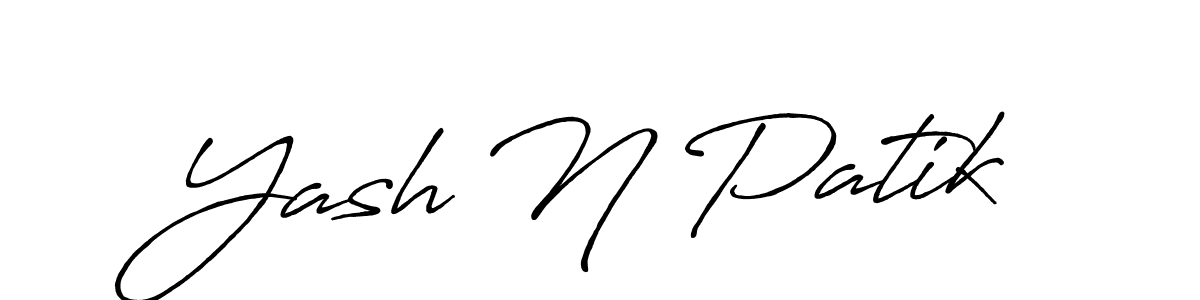 Best and Professional Signature Style for Yash N Patik. Antro_Vectra_Bolder Best Signature Style Collection. Yash N Patik signature style 7 images and pictures png