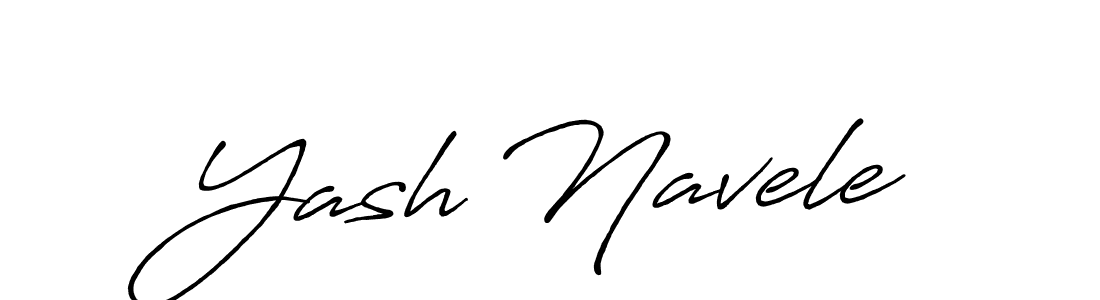 How to make Yash Navele signature? Antro_Vectra_Bolder is a professional autograph style. Create handwritten signature for Yash Navele name. Yash Navele signature style 7 images and pictures png