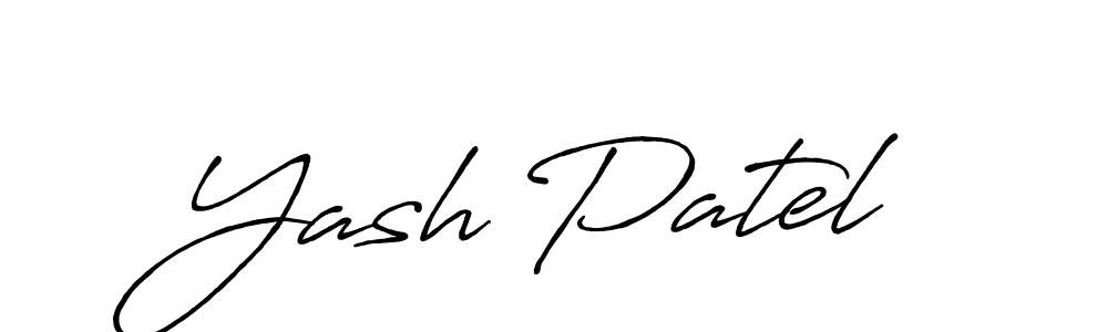 if you are searching for the best signature style for your name Yash Patel. so please give up your signature search. here we have designed multiple signature styles  using Antro_Vectra_Bolder. Yash Patel signature style 7 images and pictures png