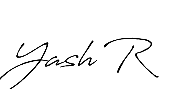 Make a beautiful signature design for name Yash R. Use this online signature maker to create a handwritten signature for free. Yash R signature style 7 images and pictures png