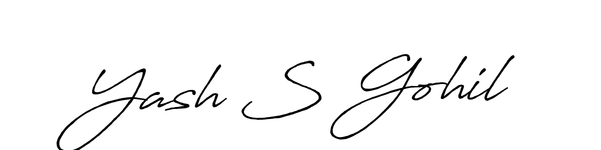 Once you've used our free online signature maker to create your best signature Antro_Vectra_Bolder style, it's time to enjoy all of the benefits that Yash S Gohil name signing documents. Yash S Gohil signature style 7 images and pictures png