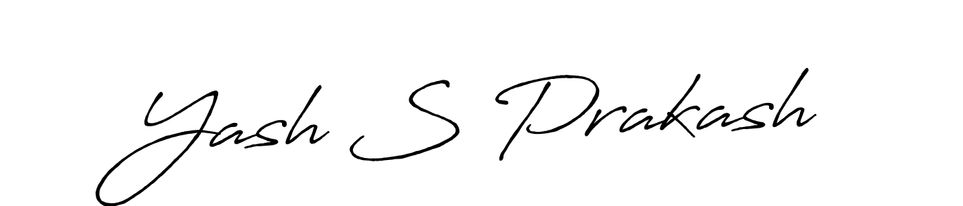 How to make Yash S Prakash signature? Antro_Vectra_Bolder is a professional autograph style. Create handwritten signature for Yash S Prakash name. Yash S Prakash signature style 7 images and pictures png
