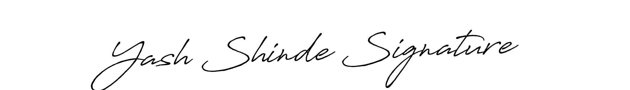 Yash Shinde Signature stylish signature style. Best Handwritten Sign (Antro_Vectra_Bolder) for my name. Handwritten Signature Collection Ideas for my name Yash Shinde Signature. Yash Shinde Signature signature style 7 images and pictures png