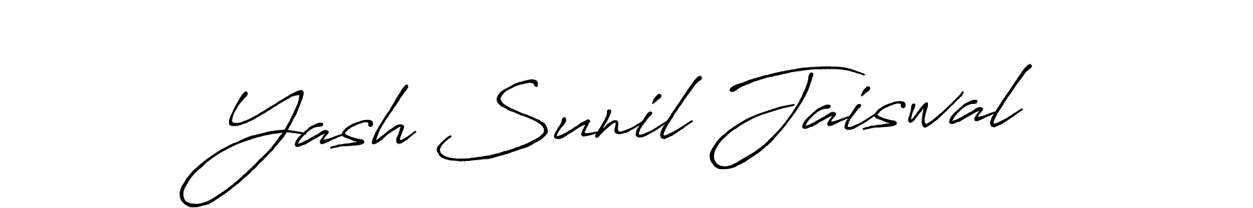Similarly Antro_Vectra_Bolder is the best handwritten signature design. Signature creator online .You can use it as an online autograph creator for name Yash Sunil Jaiswal. Yash Sunil Jaiswal signature style 7 images and pictures png