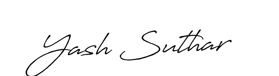 How to Draw Yash Suthar signature style? Antro_Vectra_Bolder is a latest design signature styles for name Yash Suthar. Yash Suthar signature style 7 images and pictures png