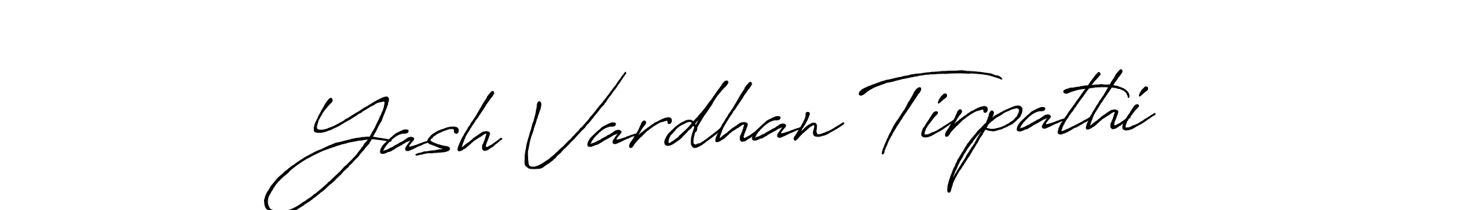 Yash Vardhan Tirpathi stylish signature style. Best Handwritten Sign (Antro_Vectra_Bolder) for my name. Handwritten Signature Collection Ideas for my name Yash Vardhan Tirpathi. Yash Vardhan Tirpathi signature style 7 images and pictures png