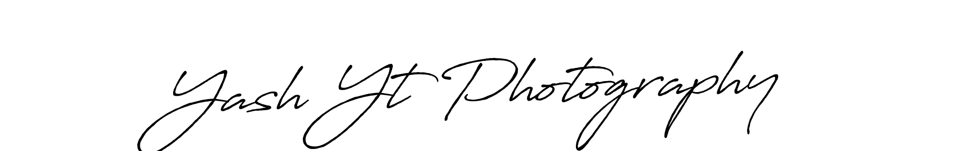 Also we have Yash Yt Photography name is the best signature style. Create professional handwritten signature collection using Antro_Vectra_Bolder autograph style. Yash Yt Photography signature style 7 images and pictures png