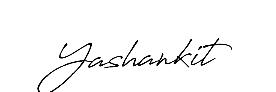 Create a beautiful signature design for name Yashankit. With this signature (Antro_Vectra_Bolder) fonts, you can make a handwritten signature for free. Yashankit signature style 7 images and pictures png