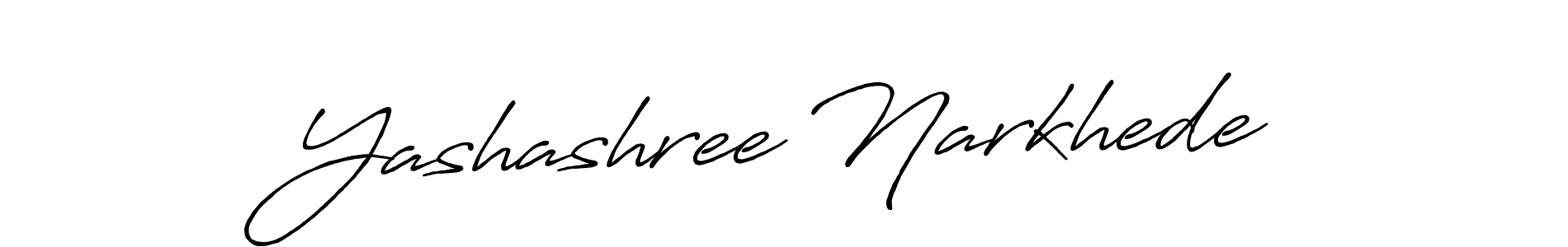 if you are searching for the best signature style for your name Yashashree Narkhede. so please give up your signature search. here we have designed multiple signature styles  using Antro_Vectra_Bolder. Yashashree Narkhede signature style 7 images and pictures png