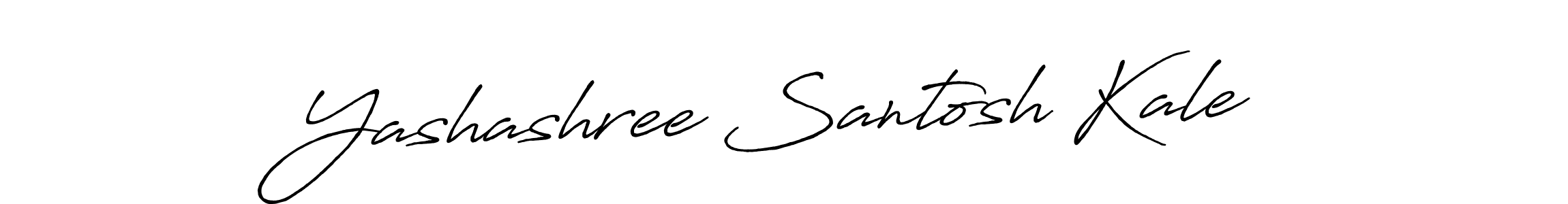 Also we have Yashashree Santosh Kale name is the best signature style. Create professional handwritten signature collection using Antro_Vectra_Bolder autograph style. Yashashree Santosh Kale signature style 7 images and pictures png