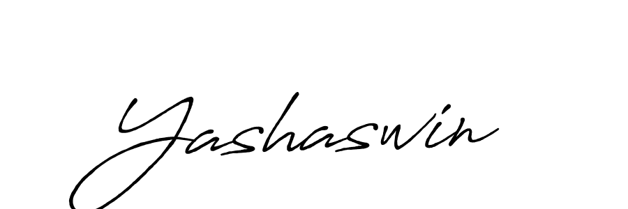 Create a beautiful signature design for name Yashaswin. With this signature (Antro_Vectra_Bolder) fonts, you can make a handwritten signature for free. Yashaswin signature style 7 images and pictures png