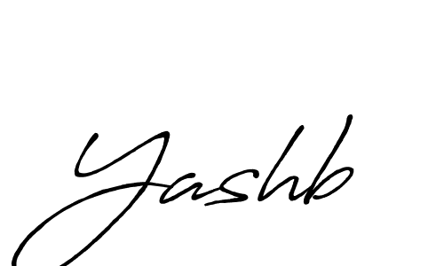 if you are searching for the best signature style for your name Yashb. so please give up your signature search. here we have designed multiple signature styles  using Antro_Vectra_Bolder. Yashb signature style 7 images and pictures png