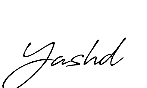 How to make Yashd name signature. Use Antro_Vectra_Bolder style for creating short signs online. This is the latest handwritten sign. Yashd signature style 7 images and pictures png