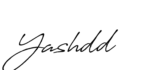 Create a beautiful signature design for name Yashdd. With this signature (Antro_Vectra_Bolder) fonts, you can make a handwritten signature for free. Yashdd signature style 7 images and pictures png
