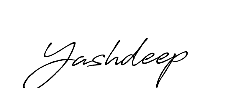 Create a beautiful signature design for name Yashdeep. With this signature (Antro_Vectra_Bolder) fonts, you can make a handwritten signature for free. Yashdeep signature style 7 images and pictures png