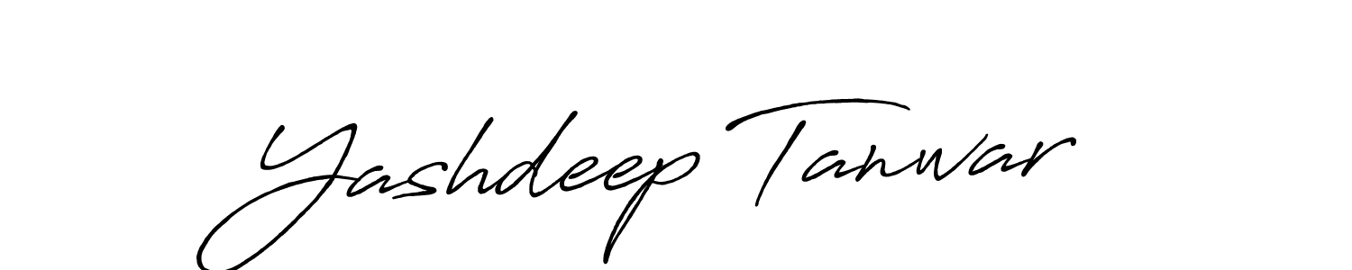Make a short Yashdeep Tanwar signature style. Manage your documents anywhere anytime using Antro_Vectra_Bolder. Create and add eSignatures, submit forms, share and send files easily. Yashdeep Tanwar signature style 7 images and pictures png