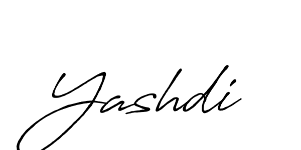 Yashdi stylish signature style. Best Handwritten Sign (Antro_Vectra_Bolder) for my name. Handwritten Signature Collection Ideas for my name Yashdi. Yashdi signature style 7 images and pictures png