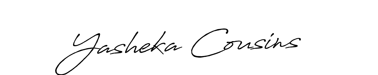 This is the best signature style for the Yasheka Cousins name. Also you like these signature font (Antro_Vectra_Bolder). Mix name signature. Yasheka Cousins signature style 7 images and pictures png