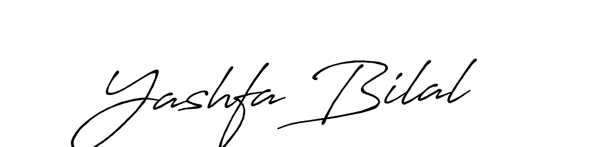 It looks lik you need a new signature style for name Yashfa Bilal. Design unique handwritten (Antro_Vectra_Bolder) signature with our free signature maker in just a few clicks. Yashfa Bilal signature style 7 images and pictures png