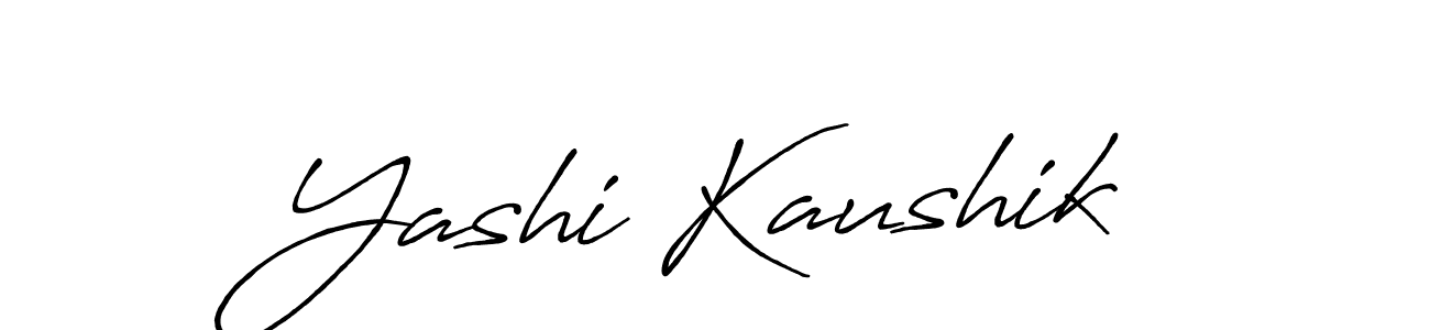 if you are searching for the best signature style for your name Yashi Kaushik. so please give up your signature search. here we have designed multiple signature styles  using Antro_Vectra_Bolder. Yashi Kaushik signature style 7 images and pictures png