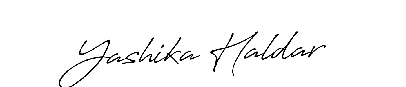 Yashika Haldar stylish signature style. Best Handwritten Sign (Antro_Vectra_Bolder) for my name. Handwritten Signature Collection Ideas for my name Yashika Haldar. Yashika Haldar signature style 7 images and pictures png