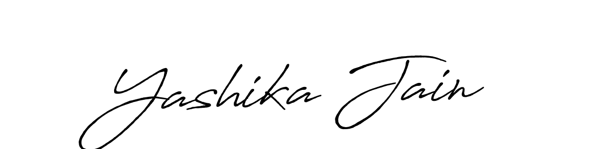 How to make Yashika Jain signature? Antro_Vectra_Bolder is a professional autograph style. Create handwritten signature for Yashika Jain name. Yashika Jain signature style 7 images and pictures png