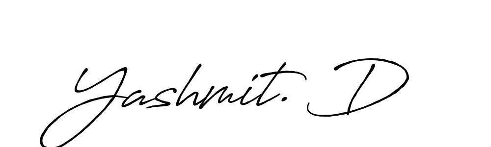 if you are searching for the best signature style for your name Yashmit. D. so please give up your signature search. here we have designed multiple signature styles  using Antro_Vectra_Bolder. Yashmit. D signature style 7 images and pictures png