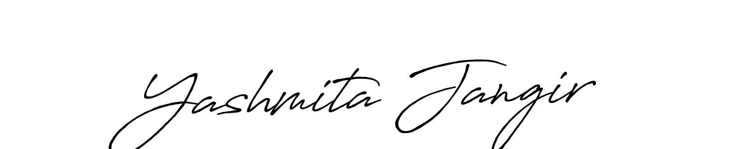 Once you've used our free online signature maker to create your best signature Antro_Vectra_Bolder style, it's time to enjoy all of the benefits that Yashmita Jangir name signing documents. Yashmita Jangir signature style 7 images and pictures png