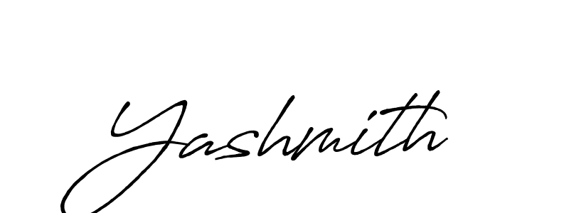 You should practise on your own different ways (Antro_Vectra_Bolder) to write your name (Yashmith) in signature. don't let someone else do it for you. Yashmith signature style 7 images and pictures png