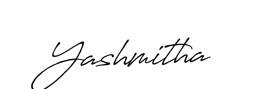 Design your own signature with our free online signature maker. With this signature software, you can create a handwritten (Antro_Vectra_Bolder) signature for name Yashmitha. Yashmitha signature style 7 images and pictures png