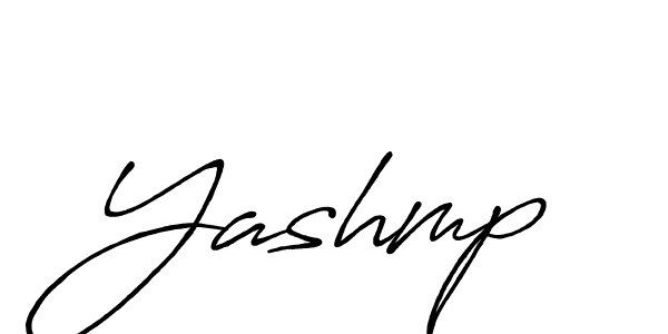 Design your own signature with our free online signature maker. With this signature software, you can create a handwritten (Antro_Vectra_Bolder) signature for name Yashmp. Yashmp signature style 7 images and pictures png