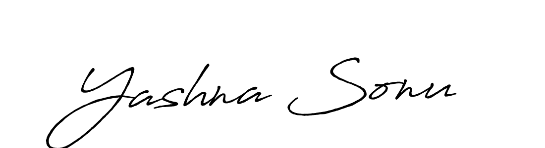 How to Draw Yashna Sonu signature style? Antro_Vectra_Bolder is a latest design signature styles for name Yashna Sonu. Yashna Sonu signature style 7 images and pictures png