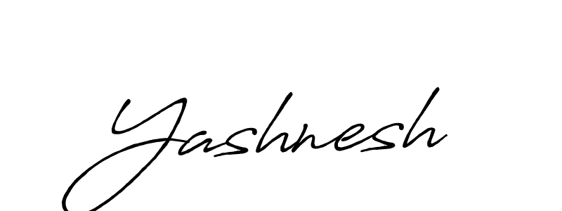 Design your own signature with our free online signature maker. With this signature software, you can create a handwritten (Antro_Vectra_Bolder) signature for name Yashnesh. Yashnesh signature style 7 images and pictures png