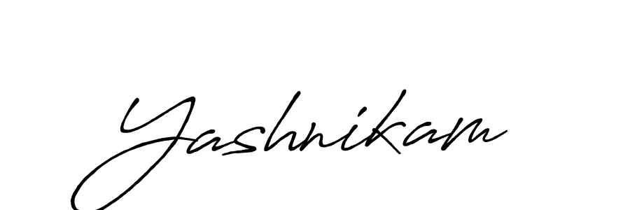 It looks lik you need a new signature style for name Yashnikam. Design unique handwritten (Antro_Vectra_Bolder) signature with our free signature maker in just a few clicks. Yashnikam signature style 7 images and pictures png