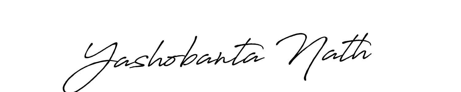 Similarly Antro_Vectra_Bolder is the best handwritten signature design. Signature creator online .You can use it as an online autograph creator for name Yashobanta Nath. Yashobanta Nath signature style 7 images and pictures png