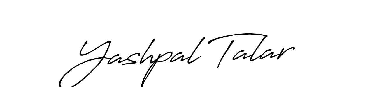 Similarly Antro_Vectra_Bolder is the best handwritten signature design. Signature creator online .You can use it as an online autograph creator for name Yashpal Talar. Yashpal Talar signature style 7 images and pictures png