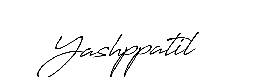 Use a signature maker to create a handwritten signature online. With this signature software, you can design (Antro_Vectra_Bolder) your own signature for name Yashppatil. Yashppatil signature style 7 images and pictures png