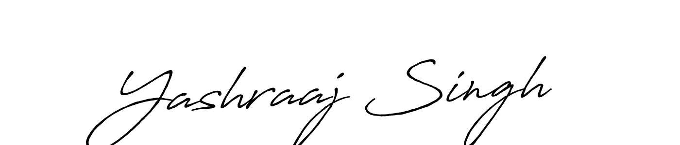 Design your own signature with our free online signature maker. With this signature software, you can create a handwritten (Antro_Vectra_Bolder) signature for name Yashraaj Singh. Yashraaj Singh signature style 7 images and pictures png