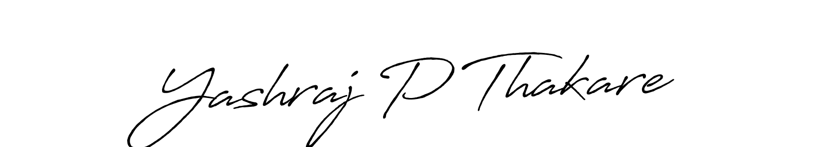Similarly Antro_Vectra_Bolder is the best handwritten signature design. Signature creator online .You can use it as an online autograph creator for name Yashraj P Thakare. Yashraj P Thakare signature style 7 images and pictures png